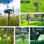 SolaraGuard Solar Ultrasonic Deer Repeller For Gardens