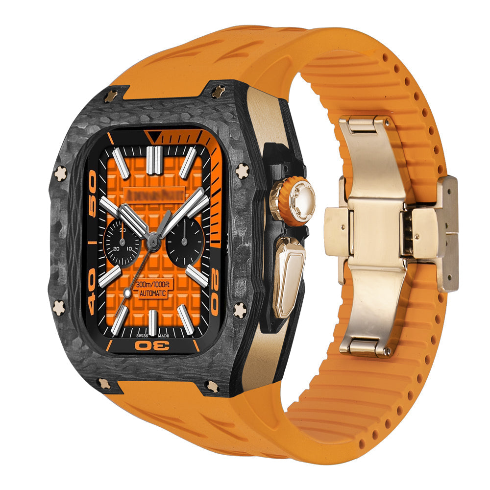Novex Karbonfibersett for Apple Watch Ultra Retrofit-etui