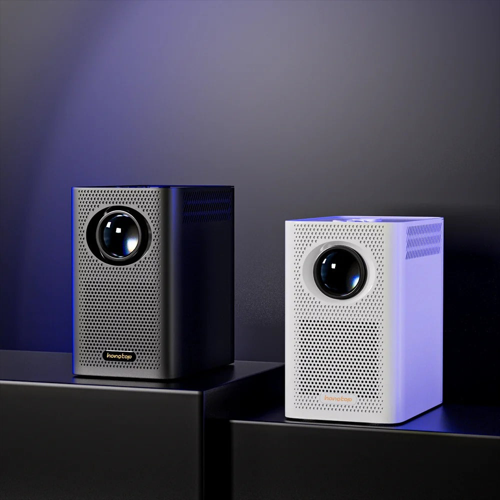 Android 4K WiFi Taşınabilir Projektör Ev Sineması İçin