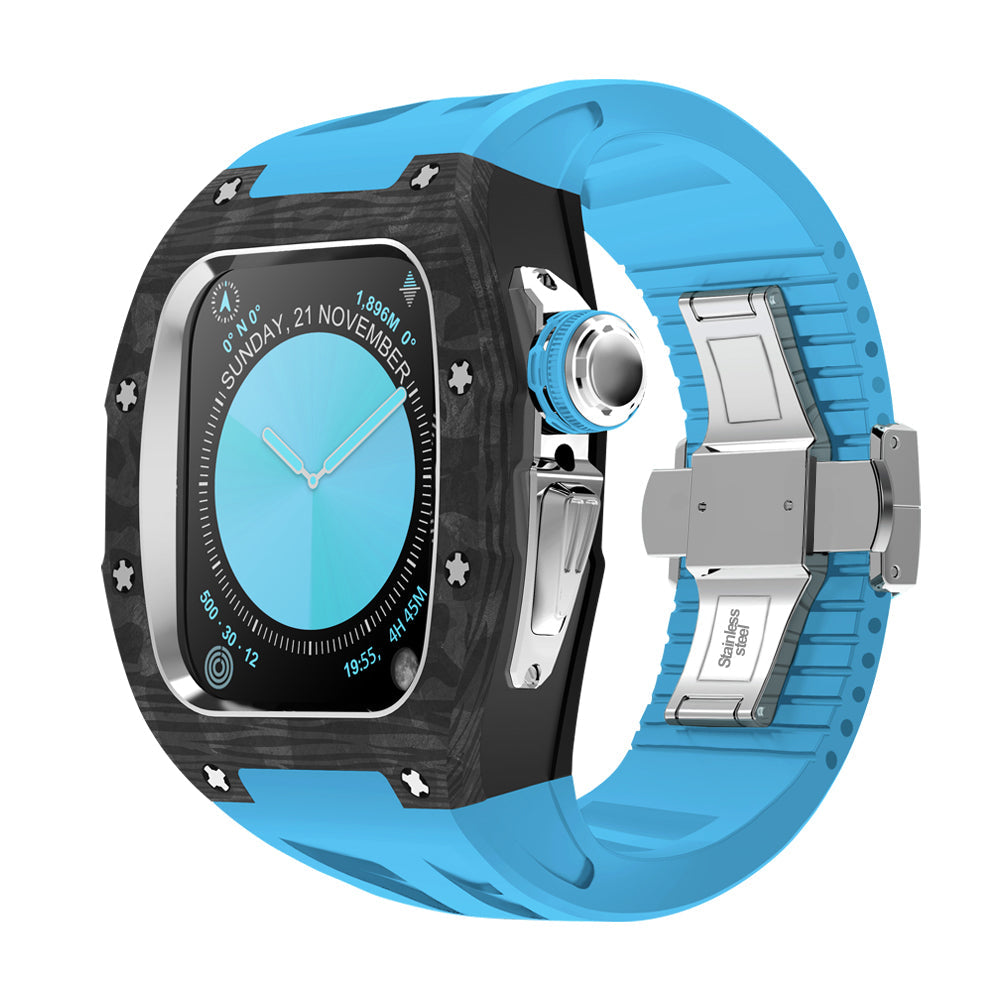 NovaCarb S10 Carbon Fiber And Titanium Apple Watch Retrofit Kit