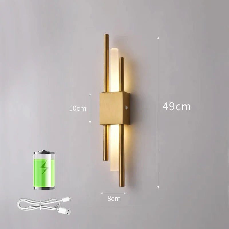 AstraBeam Rechargeable LED Sconce Wireless Wall Light