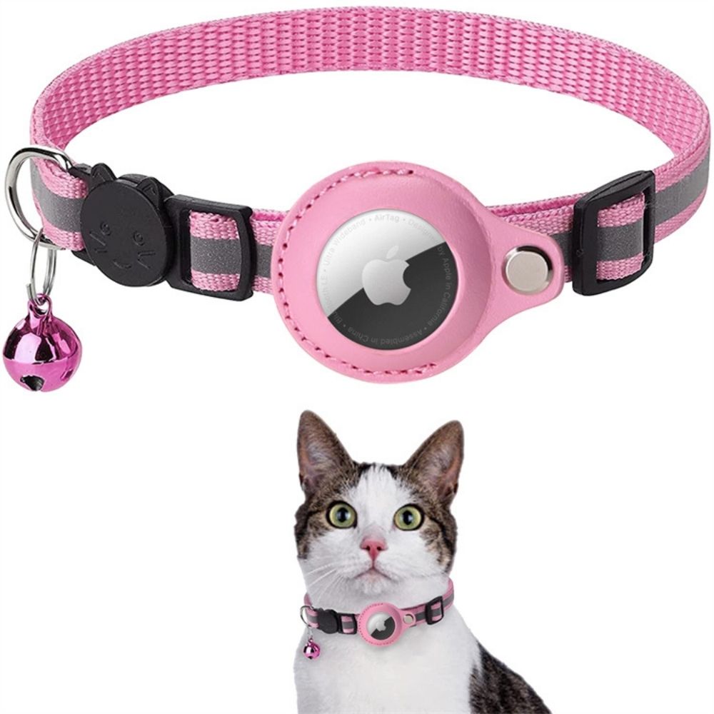 Asterra Reflekterande Halsband för Katter med Snabbkoppling för GPS-fäste för Nattspårning