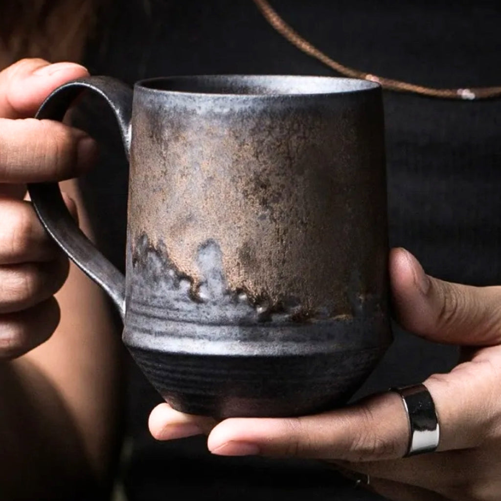Kubki Everhart Harvest Rustic Stoneware do codziennego użytku
