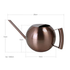 Sylvara Stainless Watering Can With Spherical Spout
