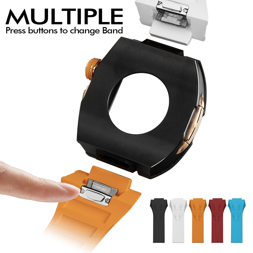 NovaCarb S10 Carbon Fiber And Titanium Apple Watch Retrofit Kit