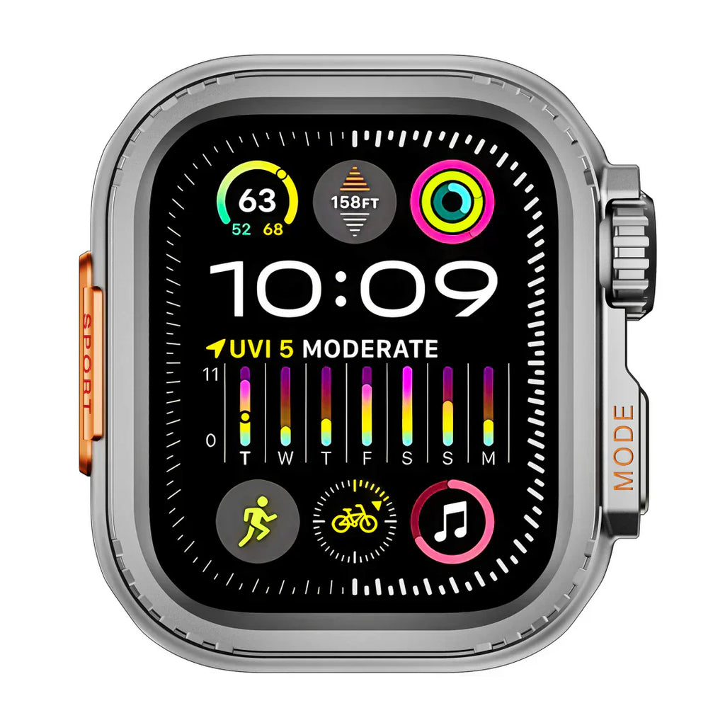 AeroGuard Apple Watch Protective Aluminum Case Durable