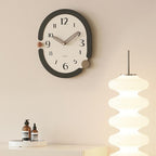 NovaTwist Modern Wall Clock For Contemporary Interiors