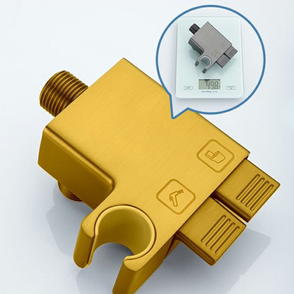 AquaKey Pulverizador de Bidé Manual Ajustável com Controlo Estilo Piano para Sanita