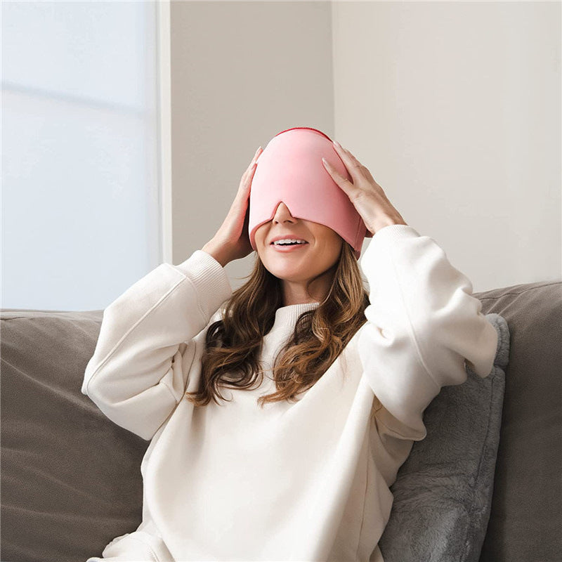 LumaRelief Adjustable Head Cap For Hot and Cold Therapy