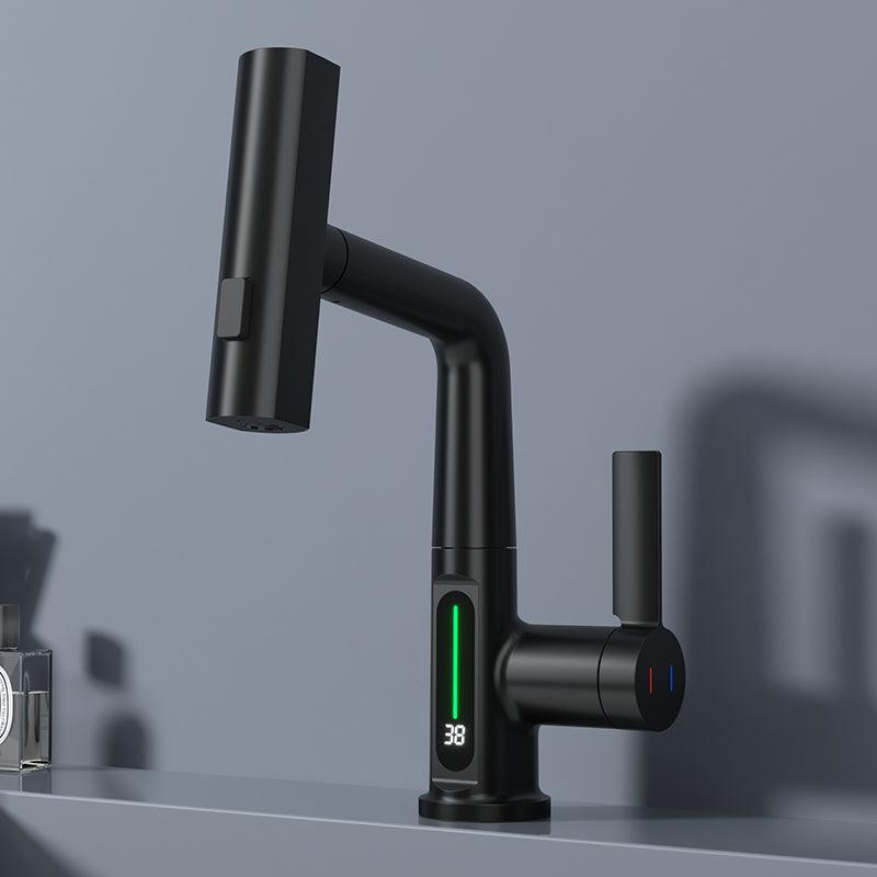 Vellaro Brass Faucet For Hot Or Cold Water, Single-Hole Design