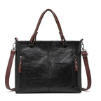 NordVine Handmade Leather Bag With Nordic Vintage Design