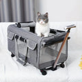 Travel System For Extra Large Pets, Portable With Detachable Trolley And Carrier