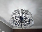 Candeeiro de Cristal Kylar com Elementos LED Coleção Arden