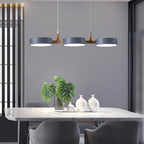 Luminária de Teto Nordic Flush com Múltiplas Cabeças para Cozinhas e Salas de Jantar