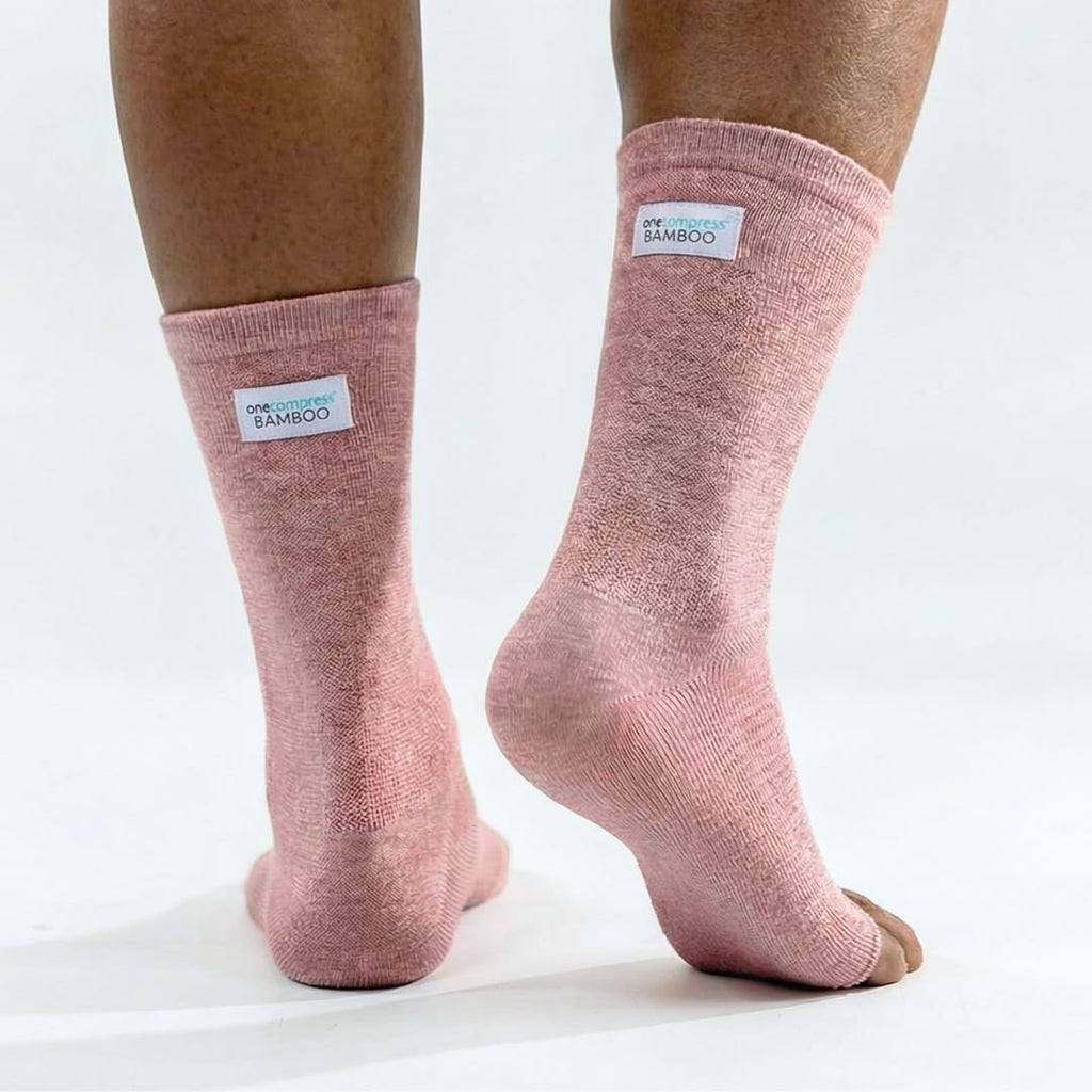 Comfort Bamboo Foot Sleeves for Daily Foot Support and Relief