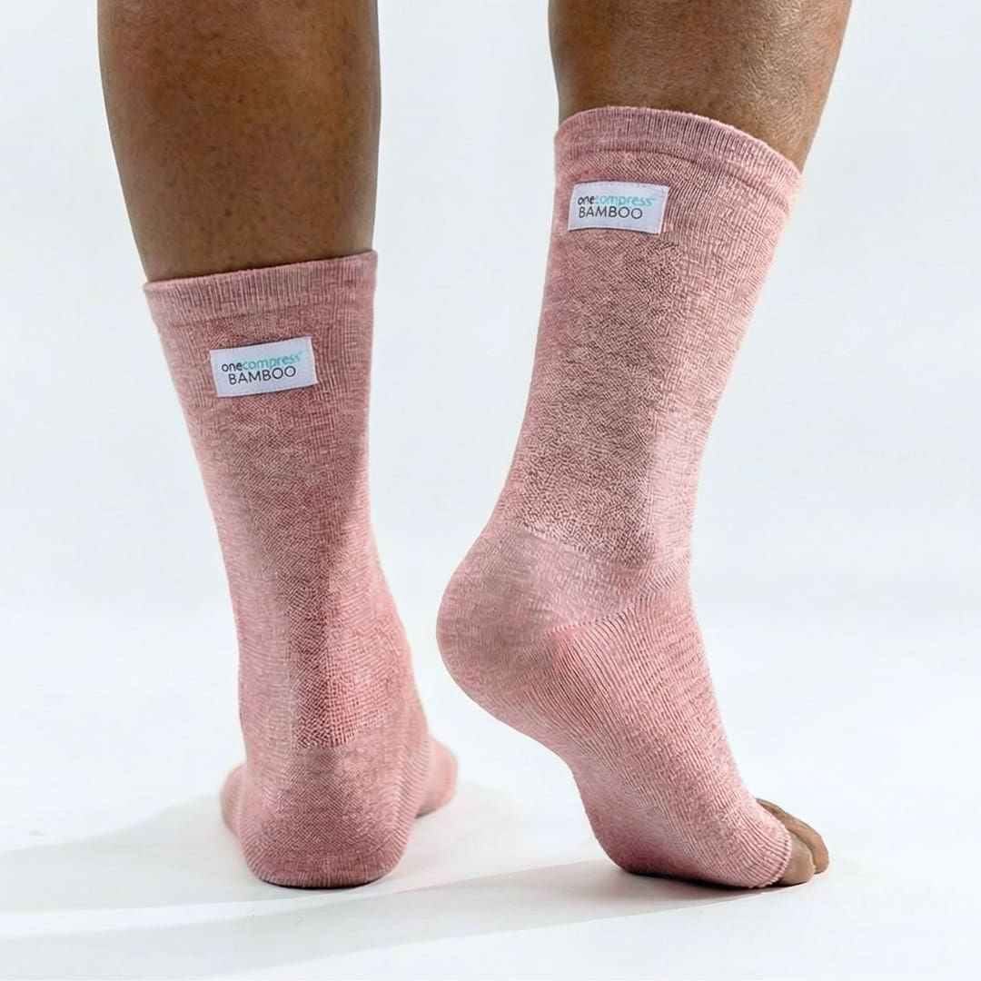 Comfort Bamboo Foot Sleeves for Daily Foot Support and Relief