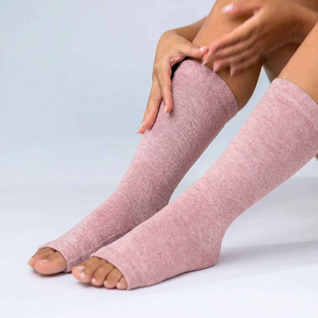 Comfort Bamboo Foot Sleeves for Daily Foot Support and Relief