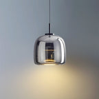 AuroraGold LED vintage -riippuvalaisin kultaisella lasilla