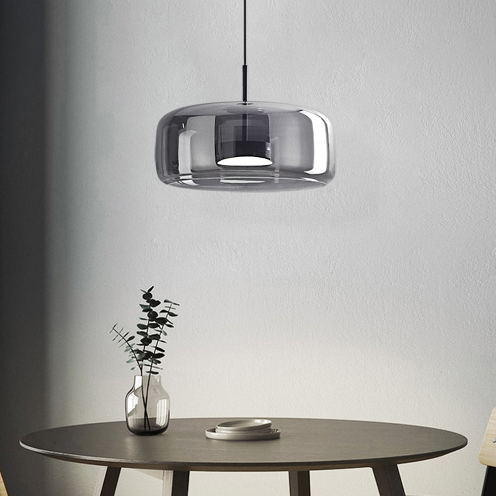 AuroraGold LED vintage -riippuvalaisin kultaisella lasilla