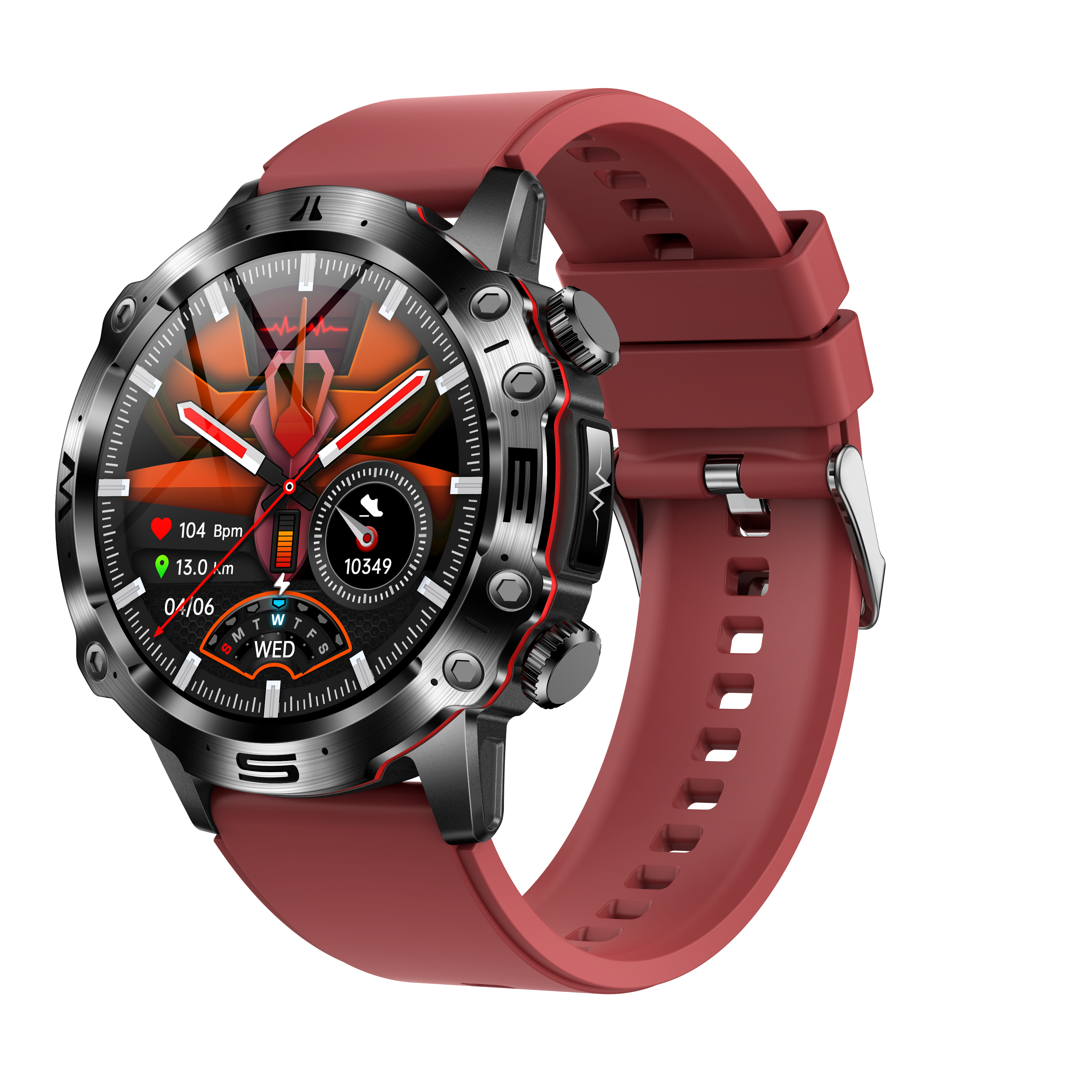 CardioNova Health Sports Watch With Heart Rate And Vital Signs Monitoring