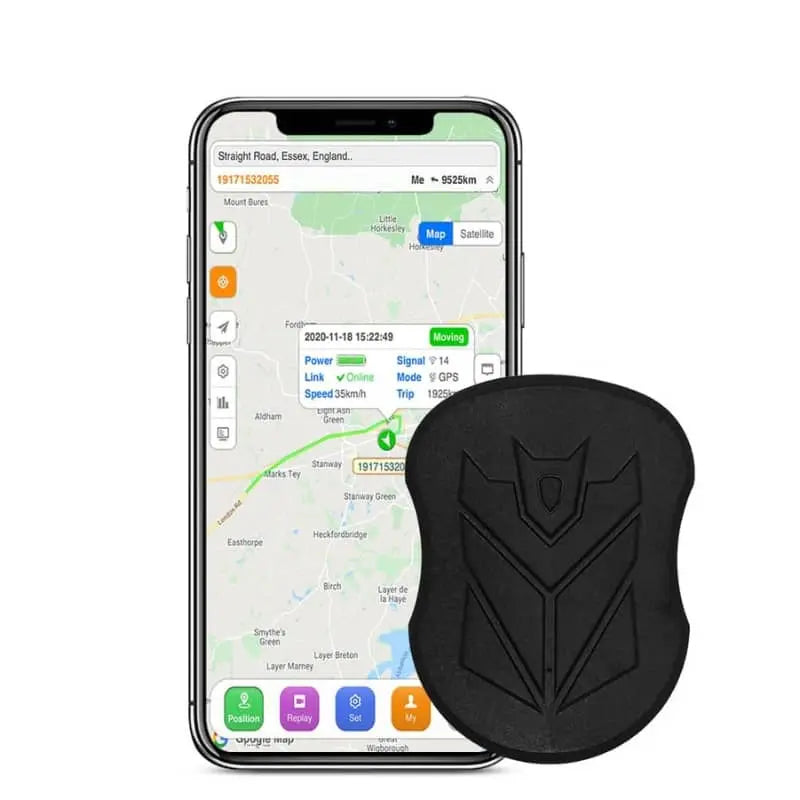 Waterproof GPS Tracker For Cars With Real Time Tracking And Voice Activation 5000mAh
