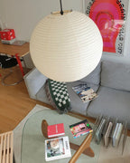 Kirei Studio Akari Inspired Midcentury Pendant Light For Modern Living Spaces