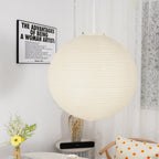 Kirei Studio Akari Inspired Midcentury Pendant Light For Modern Living Spaces