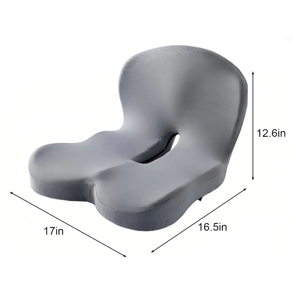 Alvara Memory-Schaum Orthopädisches Kissen mit Rückenstütze