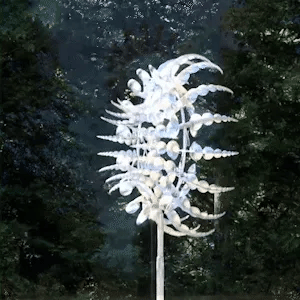 Rust Resistant Kinetic Metal Wind Spinner For Outdoor Garden Decor