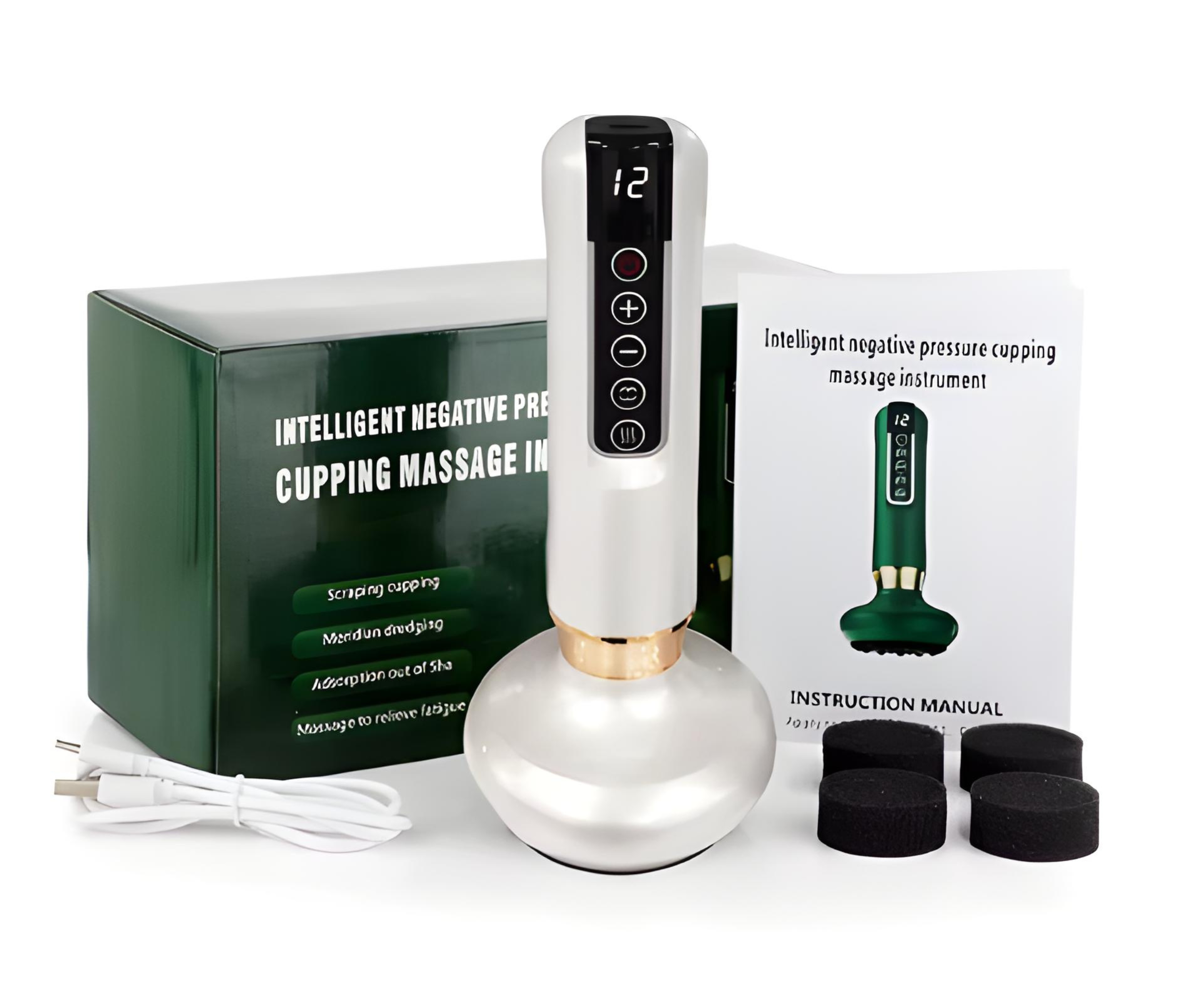 Dispositivo de Ventosas Slimcupp para Uso en Casa para Reafirmar la Piel y Reducir la Celulitis