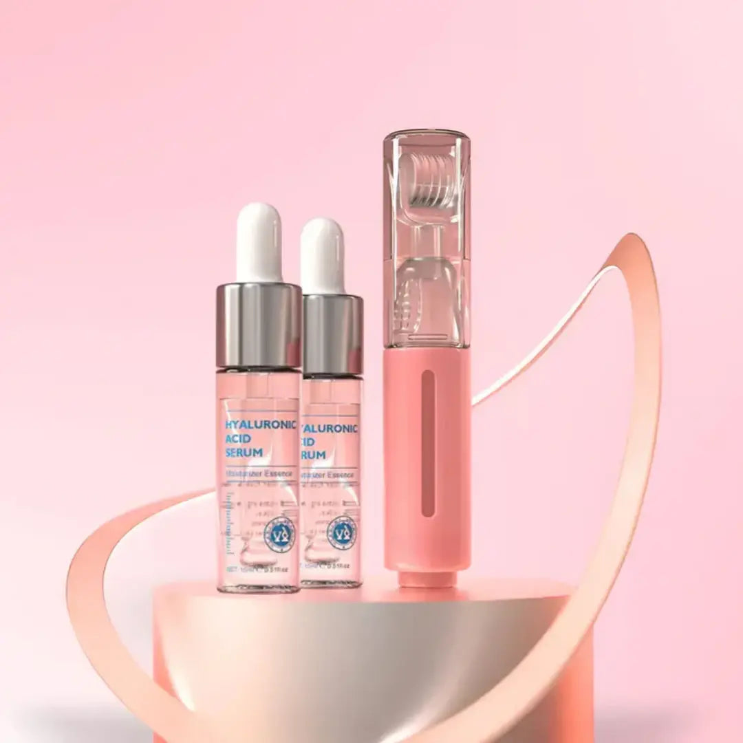 Set Mikro-Pendebukan Bibir Profesional Dermaplump dan Kolagen