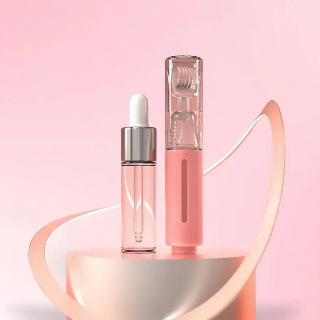 Set Mikro-Pendebukan Bibir Profesional Dermaplump dan Kolagen