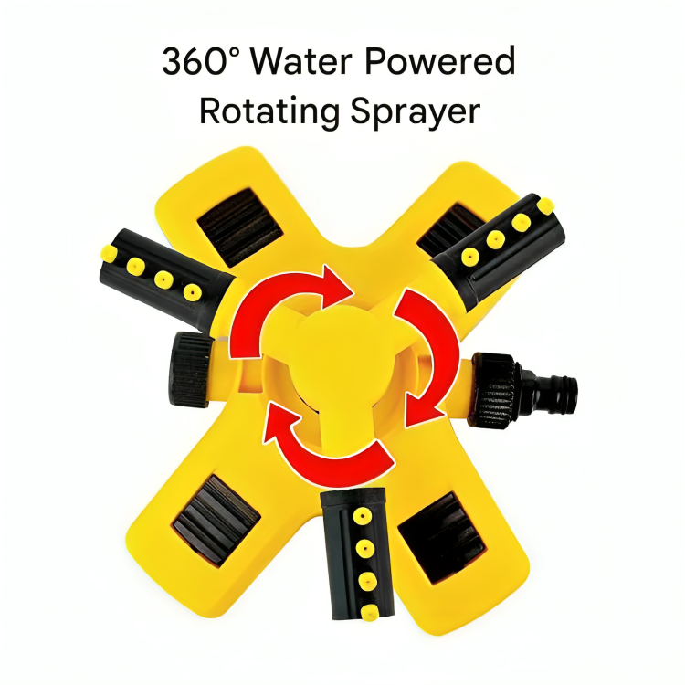 AquaFlow 360花园喷头 提供高效灌溉