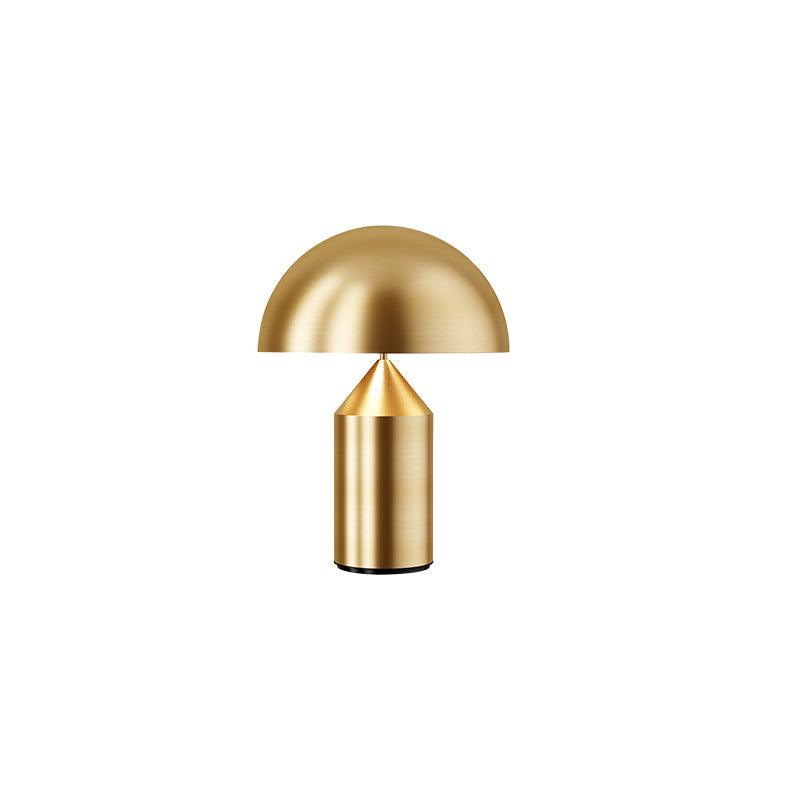 Atollo Lunaro Sculptural Metal Lamp in Classic Italian Style