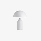 Atollo Lunaro Sculptural Metal Lamp in Classic Italian Style