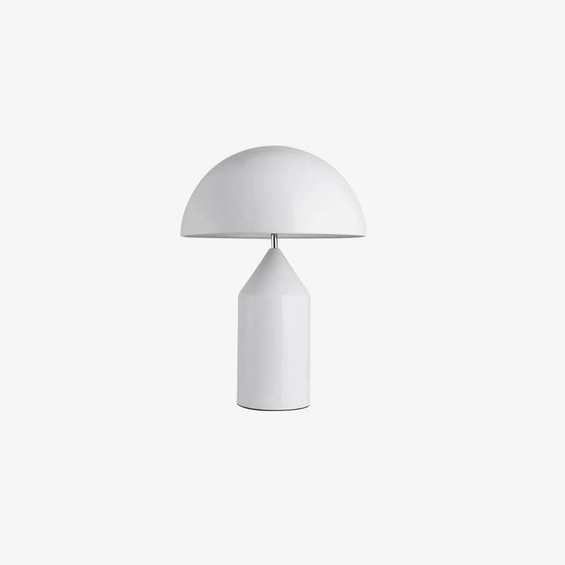 Atollo Lunaro Sculptural Metal Lamp in Classic Italian Style