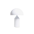 Atollo Lunaro Sculptural Metal Lamp in Classic Italian Style