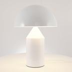 Atollo Lunaro Sculptural Metal Lamp in Classic Italian Style
