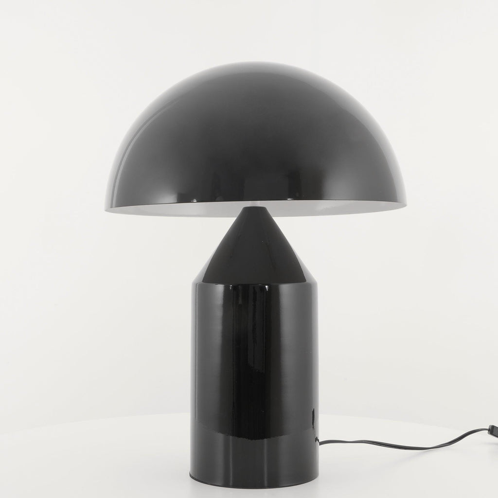 Atollo Lunaro Sculptural Metal Lamp in Classic Italian Style