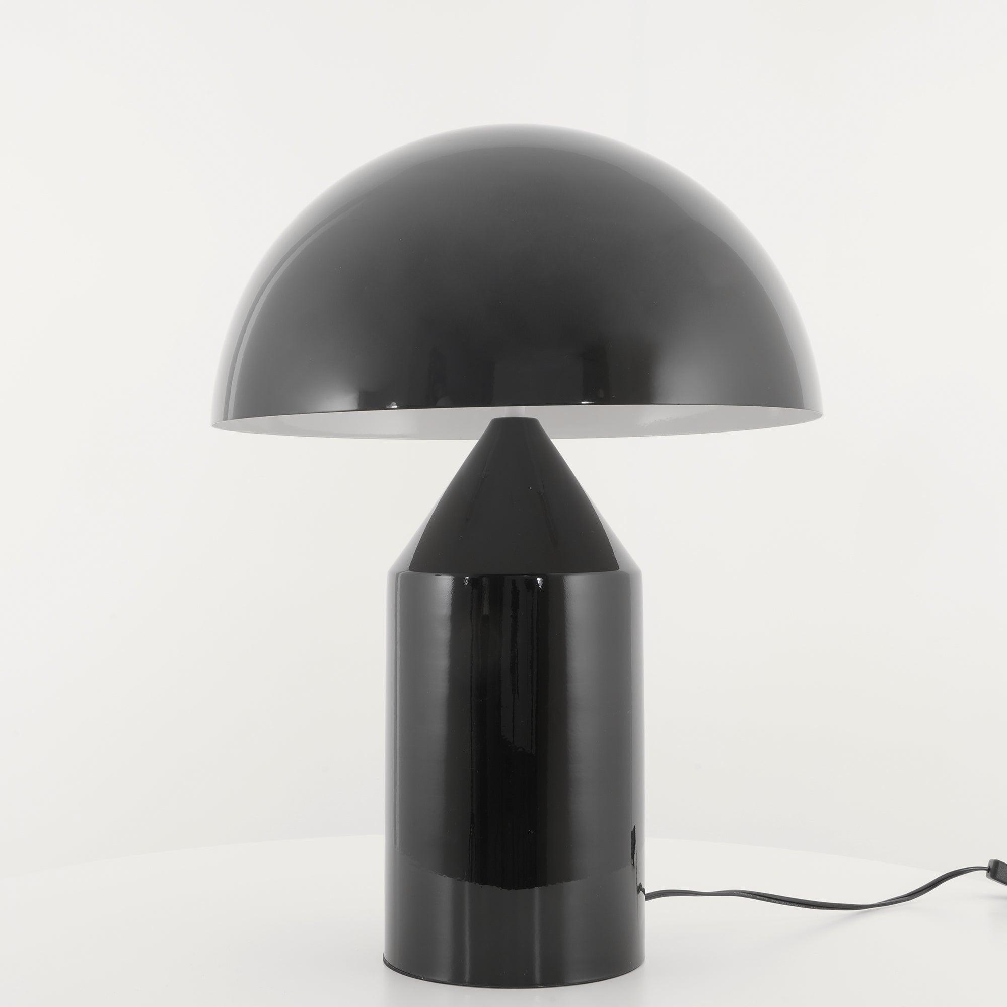 Atollo Lunaro Sculptural Metal Lamp in Classic Italian Style