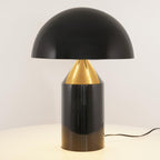 Atollo Lunaro Sculptural Metal Lamp in Classic Italian Style