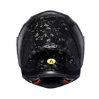 Riders Carbon Fiber Helmet, Lightweight Full Face Design, DOT ECE Approved