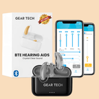Aparelho Auditivo Bluetooth Vero Recarregável BTE com Cancelamento de Ruído