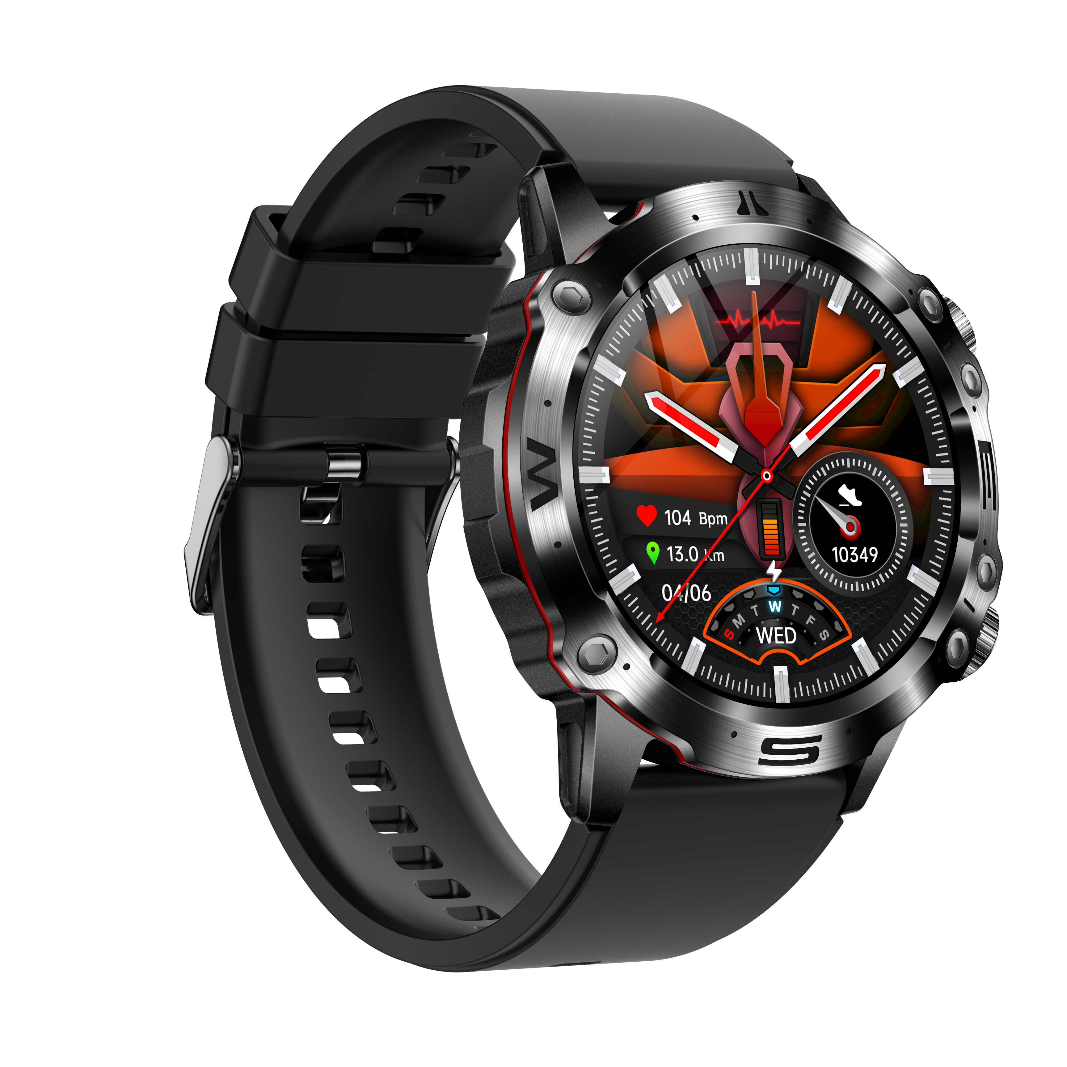CardioNova Health Sports Watch With Heart Rate And Vital Signs Monitoring