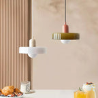 Liora Bauhaus Glass Pendant Light With Height Adjustment