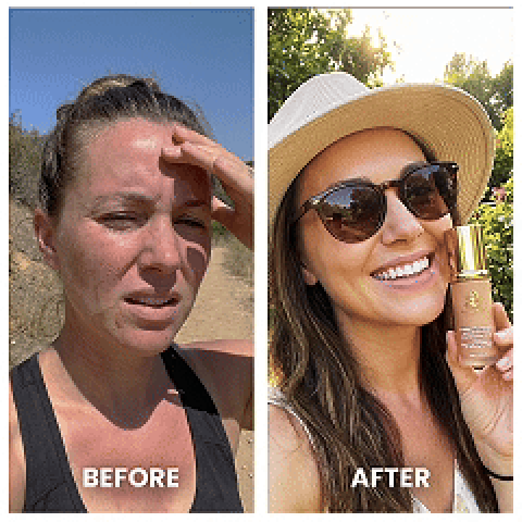 لومينا أداپت بيرفكتينغ فيل | مرطب لمدة دقيقتين + حماية من الشمس SPF 50 + تغطية خفيفة الوزن