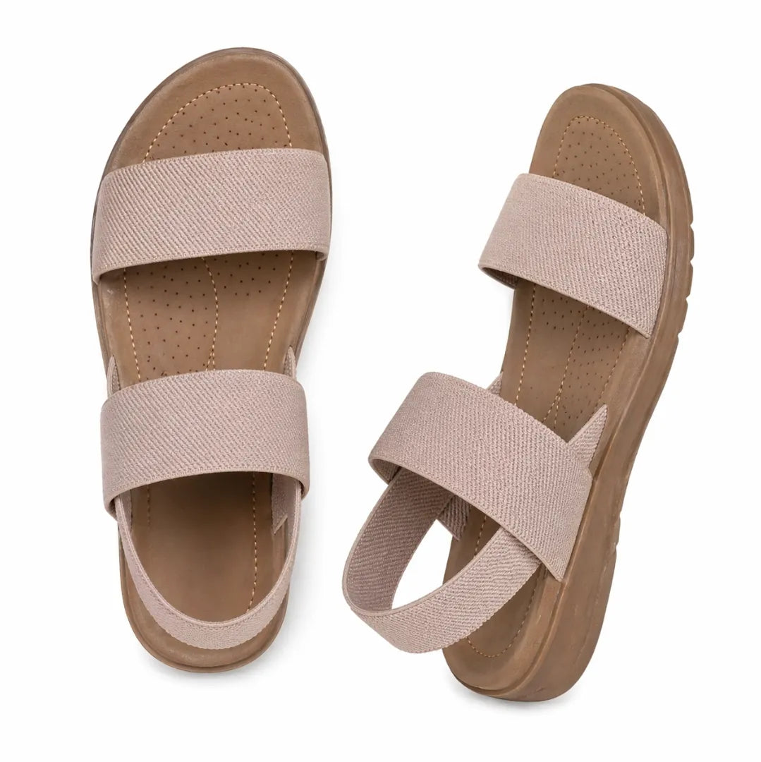 Stretch Elastic Sandals – Lightweight Slip-On for Walking and Travel
