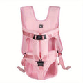 Borsa porta cane LumaTrail con vista frontale per avventure all'aperto