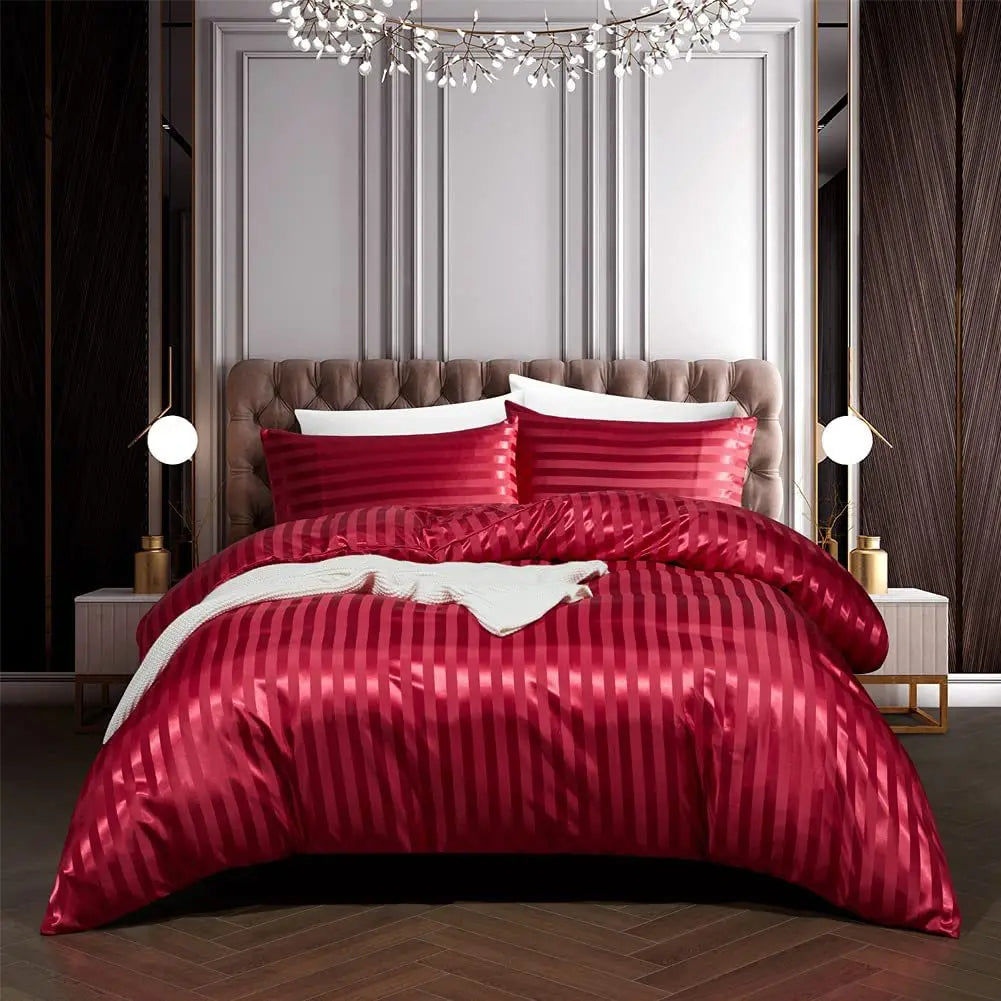 Veloria Satin Bettwäsche-Set für ein elegantes Schlafzimmer