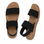 Stretch Elastic Sandals – Lightweight Slip-On for Walking and Travel